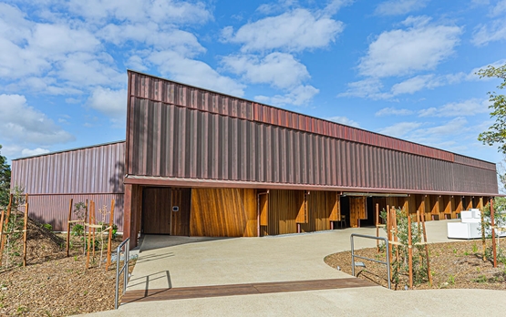 Front of the Mon Repos Turtle Centre in daylight