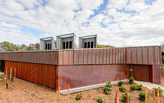 Unique architecture of the Mon Repos Turtle Centre built by Murchie Constructions