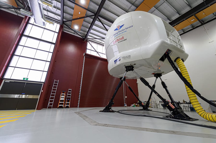 Feature image: RFDS Simulator Training Facility